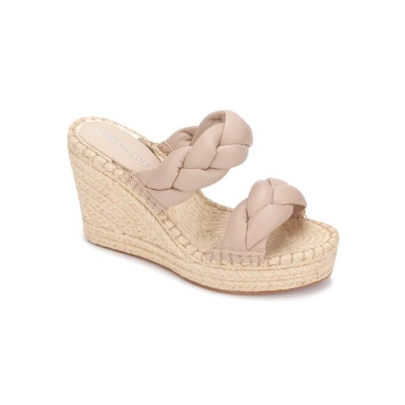 KENNETH COLE NEW YORK Womens Beige 1-1/2